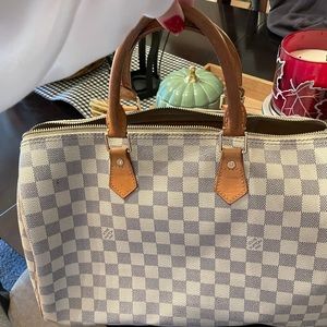 Louis Vuitton Speedy 35 Damier Azul